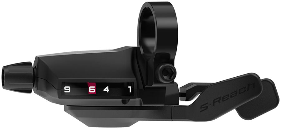 Shimano CUES SL-U4050-9R Short Reach Shifter - Right, 9-Speed, Rapidfire Plus, Optical Gear Display, Black