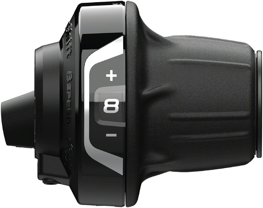 Shimano Revoshift SL-RV400-8R Twist Shifter - Right, 8-Speed, with Optical Gear Display