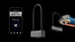 OnGuard BLACK X Titan RockSolid Smart Shackle U-Lock