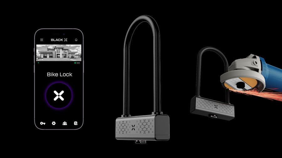 OnGuard BLACK X Titan RockSolid Smart Shackle U-Lock