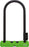 Abus Ultra 410 U-Lock - 3.9 x 9", Keyed, Black/Green, Includes bracket