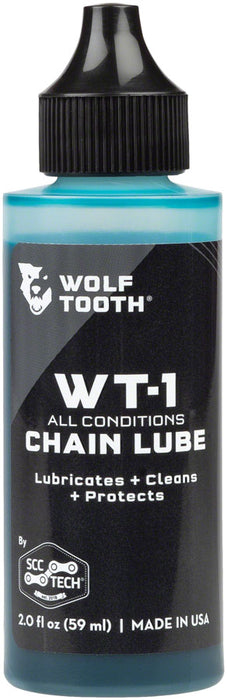 Wolf Tooth Components WT-1 Drivetrain Treatment For All Cond, 2oz - 12/case
