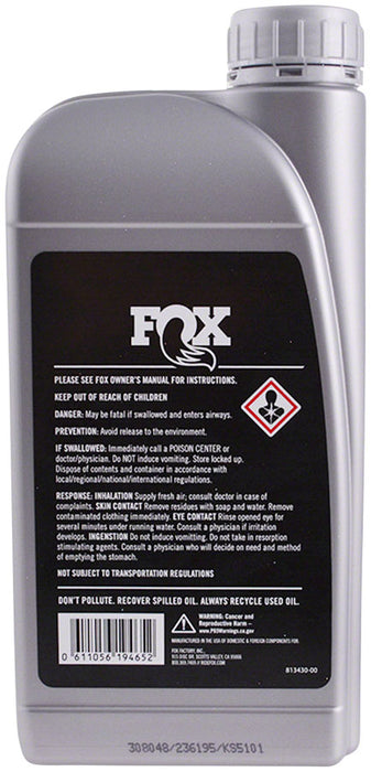 Fox Shox Float X2 Fluid, 4wt, 1 liter 025-03-063