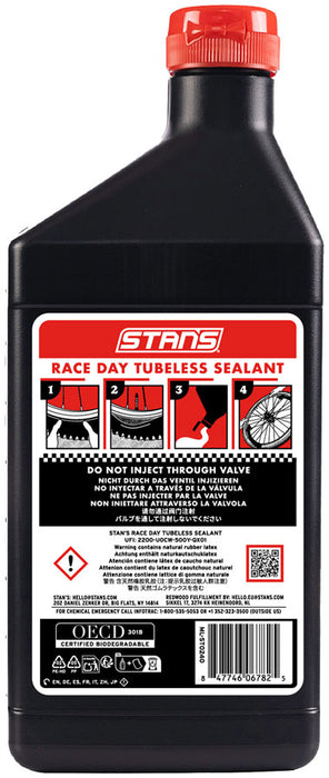 Stan's Race Day Tubeless Sealant, 500ml  (16.9oz), Each