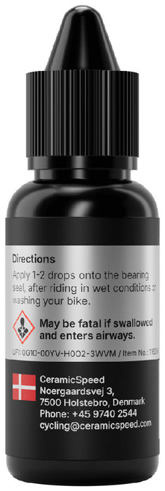 CeramicSpeed UFO TECH Oil for Pulley Bearings 15ml - Each