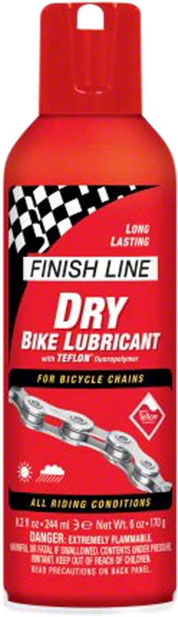 Finish Line Teflon-Plus Dry lube, 8oz aerosol
