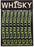WHISKY 50w Rim Decal Kit for 2 Rims Lime Green