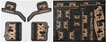 Fox Heritage Decal Kit for Forks and Shocks Wood 803-01-123