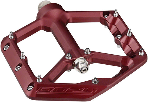 Spank Oozy Pedals - Platform, Aluminum, 9/16", Red