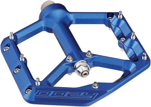 Spank Oozy Pedals - Platform, Aluminum, 9/16", Blue