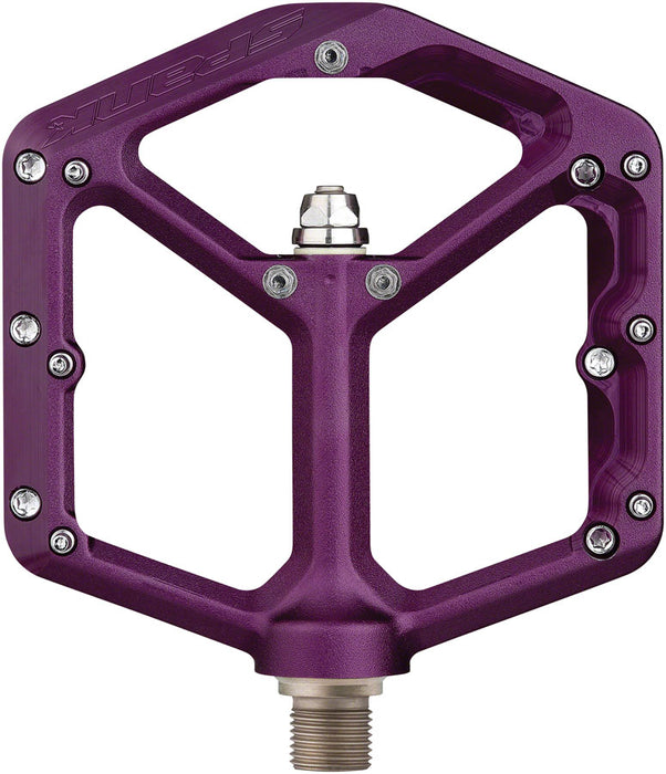 Spank Oozy Pedals - Platform, Aluminum, 9/16", Purple