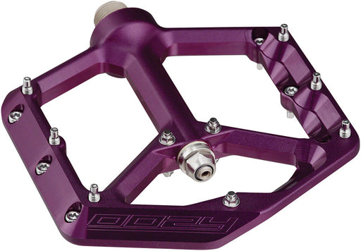 Spank Oozy Pedals - Platform, Aluminum, 9/16", Purple