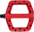 Race Face Chester Composite Pedals, Large, Red