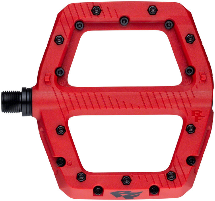 Race Face Chester Composite Pedals, Large, Red