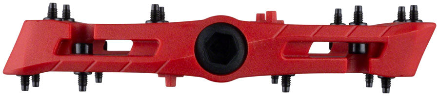 Race Face Chester Composite Pedals, Large, Red