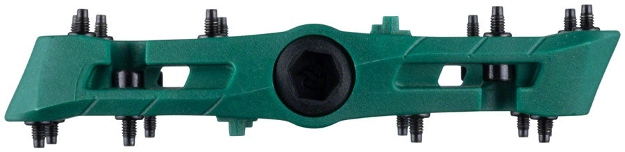 Race Face Chester Composite Pedals, Small, Green