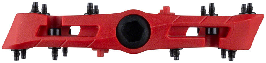 Race Face Chester Composite Pedals, Small, Red