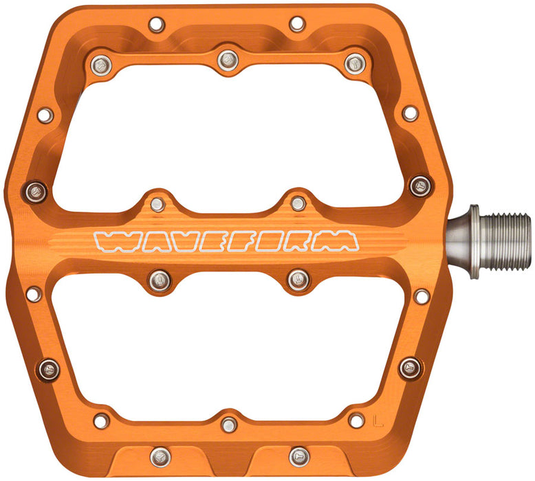 Wolf Tooth Components Waveform Platform Pedal, Small - Orange