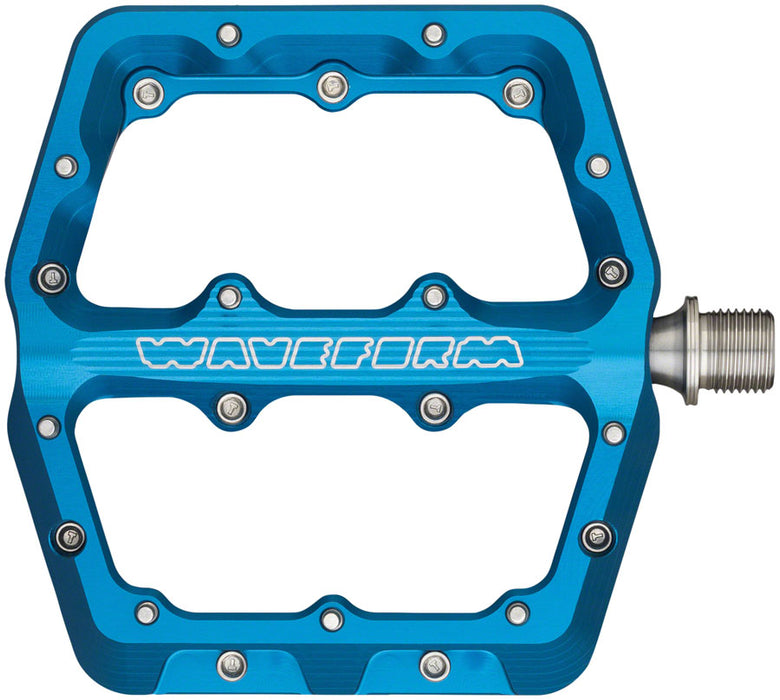Wolf Tooth Components Waveform Platform Pedal, Large - Blue
