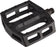 BSD Safari Pedals - Platform, Composite, 9/16", Black