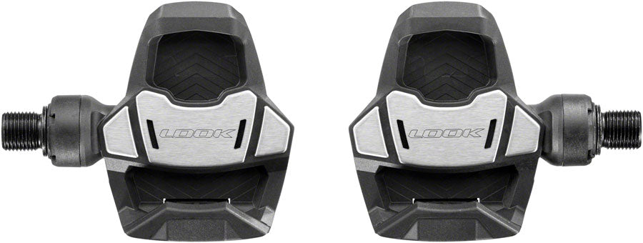 LOOK KEO Blade Carbon Pedals - Single Sided Clipless, Chromoly, 9/16", Black, 56mm QF, 12Nm