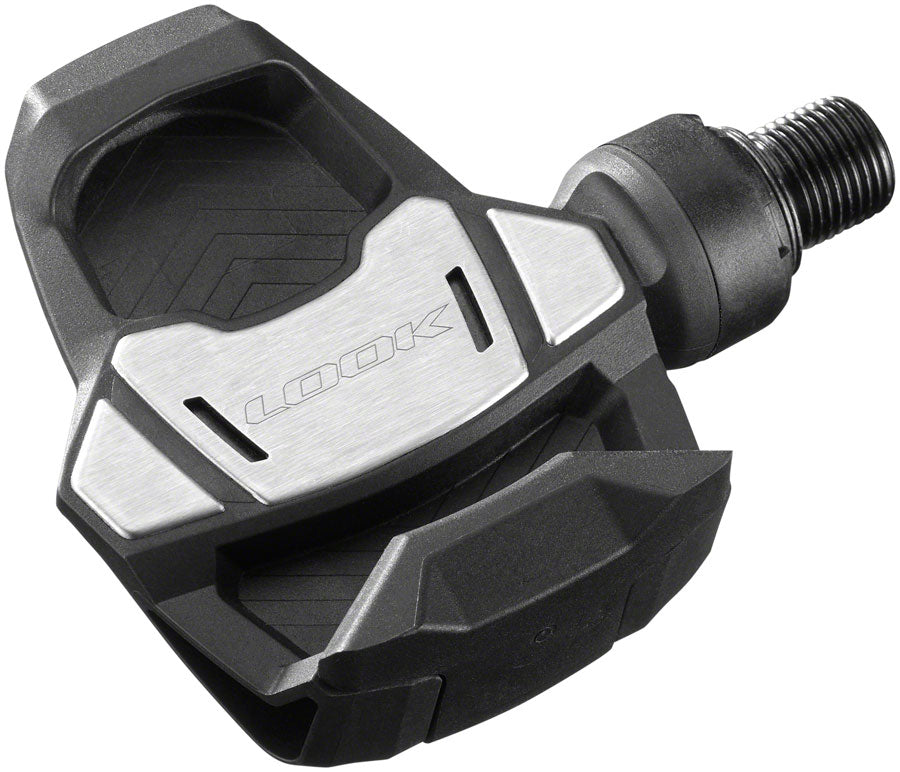 LOOK KEO Blade Carbon Pedals - Single Sided Clipless, Chromoly, 9/16", Black, 56mm QF, 12Nm