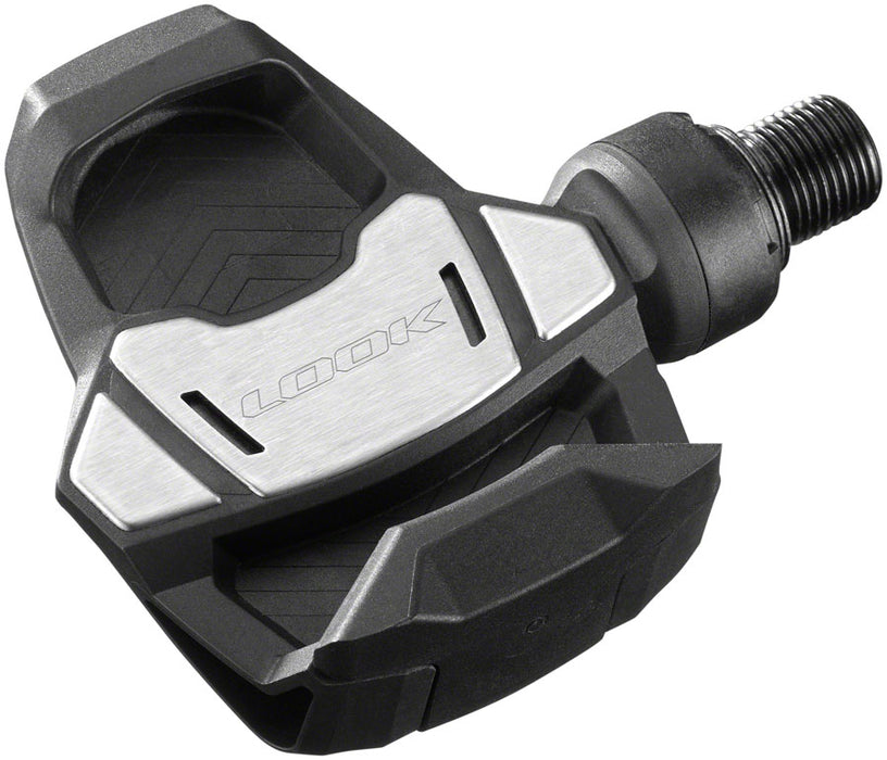 LOOK KEO Blade Carbon Pedals - Single Sided Clipless, Chromoly, 9/16", Black, 53mm QF, 12Nm