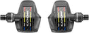 LOOK KEO Blade Carbon Ceramic Ti Pedals - Single Sided Clipless, Titanium, 9/16", Black. 53mm QF, 16Nm
