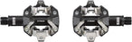 LOOK X-TRACK Pedals - Dual Sided Clipless, Chromoly, 9/16", Gray