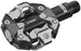 LOOK X-TRACK Pedals - Dual Sided Clipless, Chromoly, 9/16", Gray