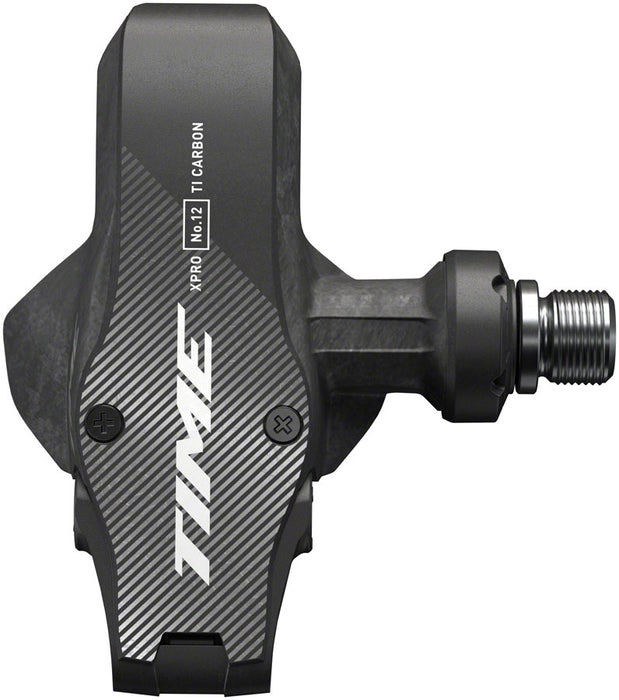 Time XPRO 12 Pedals - Single Sided Clipless, Carbon, 9/16", Ti/Carbon/Silver, QF 51, B1