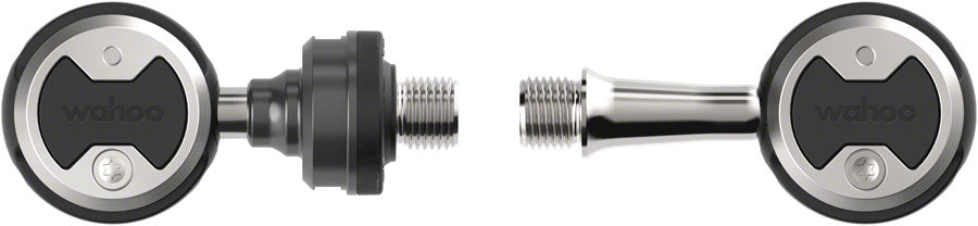 Wahoo Fitness Power Zero Single-Sided Power Pedals - Dual Sided Clipless, Composite, 9/16", Black, Pair, Single-Sensing, Speedplay