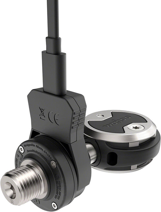 Wahoo Fitness Power Zero Single-Sided Power Pedals - Dual Sided Clipless, Composite, 9/16", Black, Pair, Single-Sensing, Speedplay