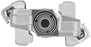LOOK X-TRACK Dual Power Pedals - Dual Sided Clipless, Chromoly,  9/16", Silver