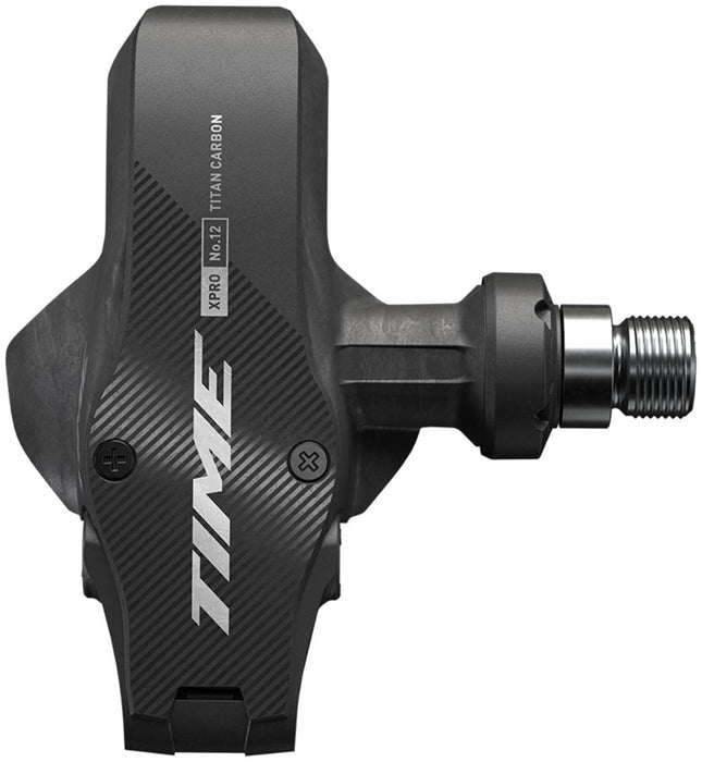 Time XPRO 12 Pedals - Single Sided Clipless, Carbon, 9/16", Ti/Carbon/Silver, QF 57, C1