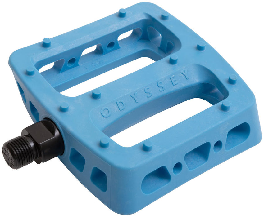 Odyssey Twisted Pro PC Flat Pedals, Ocean Blue