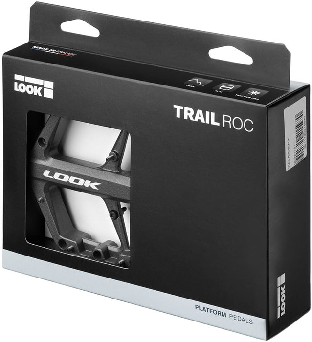 LOOK Trail Roc Pedals - Platform, 9/16", Black