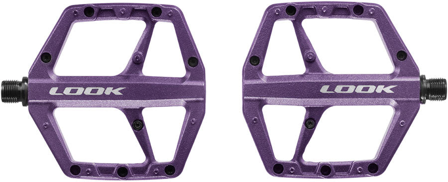 LOOK Trail Roc Pedals - Platform, 9/16", Night Purple