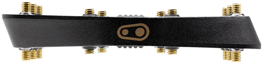 Crankbrothers Stamp 7 Fabio Wibmer Signature Edition Pedals - Platform, Aluminum, 9/16", Black, Large