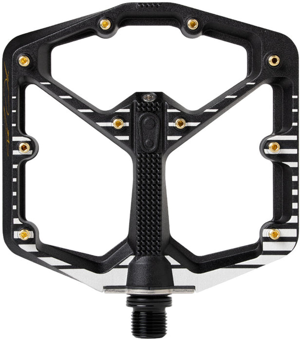 Crankbrothers Stamp 7 Fabio Wibmer Signature Edition Pedals - Platform, Aluminum, 9/16", Black, Large