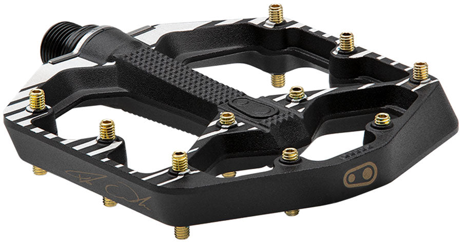 Crankbrothers Stamp 7 Fabio Wibmer Signature Edition Pedals - Platform, Aluminum, 9/16", Black, Small
