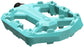 Crankbrothers Stamp 0 Small Platform Pedals, Turquoise