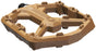 Crankbrothers Stamp 0 Large Platform Pedals, Brown