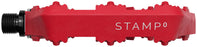 Crankbrothers Stamp 0 Large Platform Pedals, Red