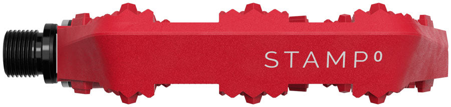 Crankbrothers Stamp 0 Large Platform Pedals, Red