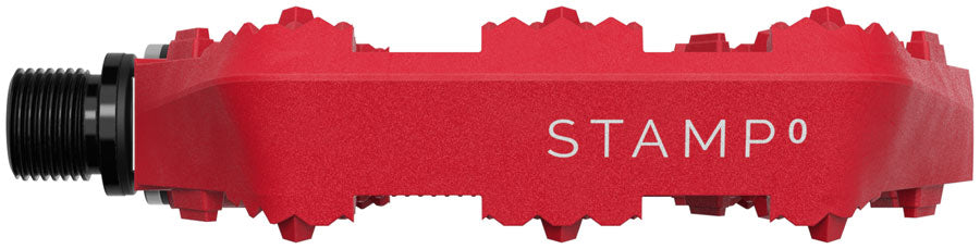 Crankbrothers Stamp 0 Small Platform Pedals, Red
