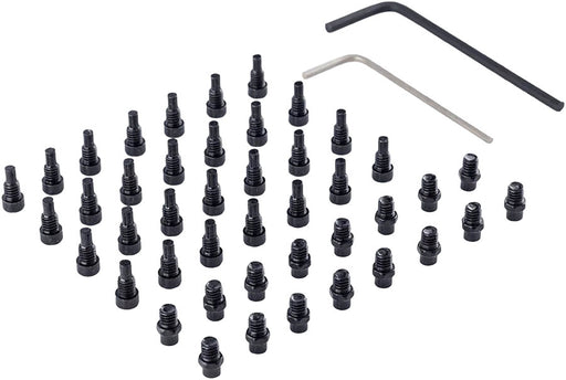 DMR Step Pins for Vault Pedals 44 Piece Set Black