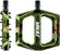 DMR Vault Pedals - Platform, Aluminum, 9/16", Liquid Camo Green