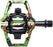 HT Components T2 Pedals - Dual Sided Clipless with Platform, Aluminum, 9/16", Green Camo
