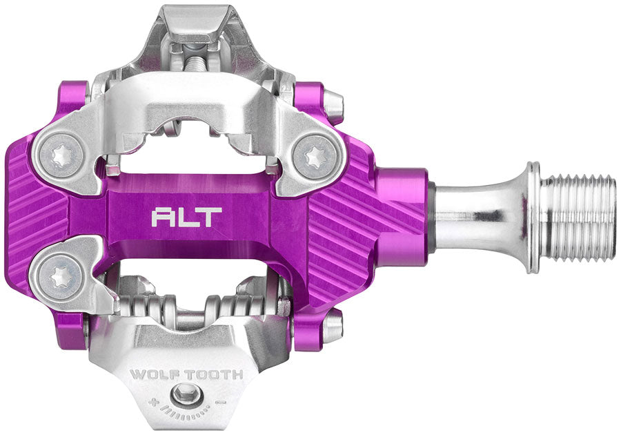 Wolf Tooth Components ALT XC Clipless Pedal, Ultraviolet Purple